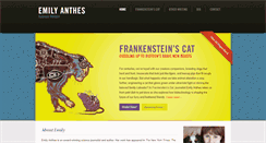 Desktop Screenshot of emilyanthes.com